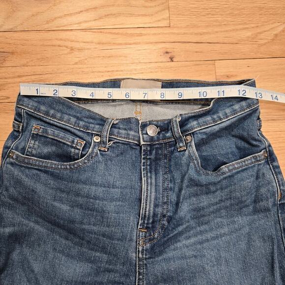 Everlane High Rise Skinny Ankle Jeans 28 Blue - Picture 4 of 7